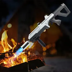 (Does Not Include Propane Cylinder)Powerful Propane Torch, Adjustable Flame Sprayer, Fire Gun, Perfect for Campfires And Pit Fires, Kitchen Baking, Lighting Charcoal. An Excellent Gift for Friends.