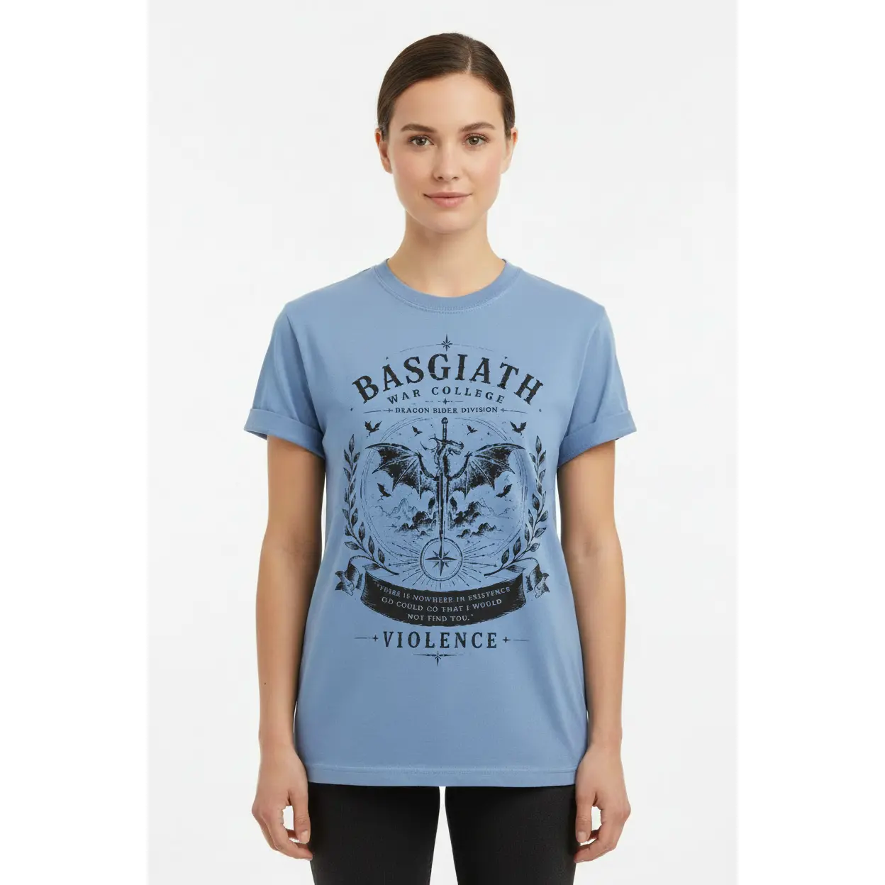 Basgiath War College T-Shirt – Fourth Wing BookTok Inspired Graphic Tee