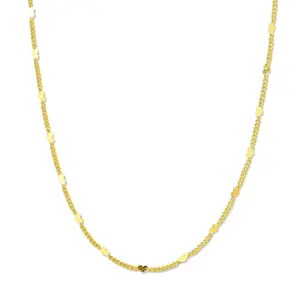 14k Gold plated Heart Chain