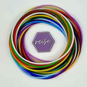 “The Kitchen Sink” / One of Every Color! / UPDATED! / Silicone Stacking Bracelets / Specialty Stack