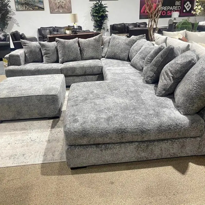 Wolverhampton 3-Piece Dark Gray Sectional