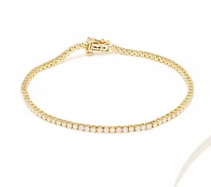 Fire Light Lab Grown Diamond 2.00 cttw Tennis Bracelet, 14K
