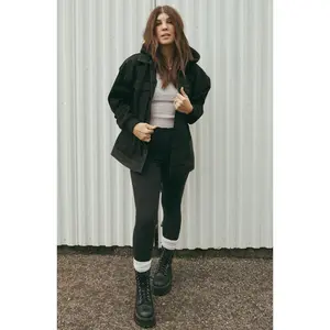 Hooded Boyfriend Jacket