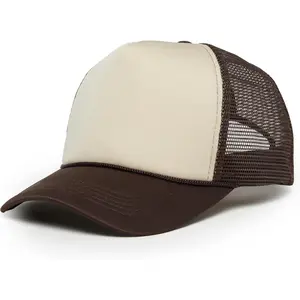 Blank Foam Trucker Hat – Adjustable Mesh Back Snapback Baseball Cap for Men & n, Neon & Classic Color Hats