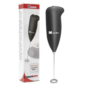 icafilas Manual Eco-Friendly Compact Portable Blender - Kitchen Whisk, Milk Frother, Handheld Mixer, Foamer for Coffee Making, Egg Beater, Cappuccino Stirrer, Mini Kitchenware