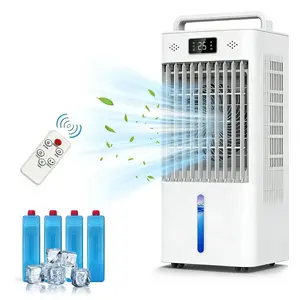 2026 Portable Air Conditioners With Remote ,3-in-1 Portable Air Cooler Fans, Swamp Cooler, Evaporative Air Cooler ,LED Screen, Air Coolong Fan for Outdoor Indoor,Air Circulation Cooling Fan with Dual Water Tanks