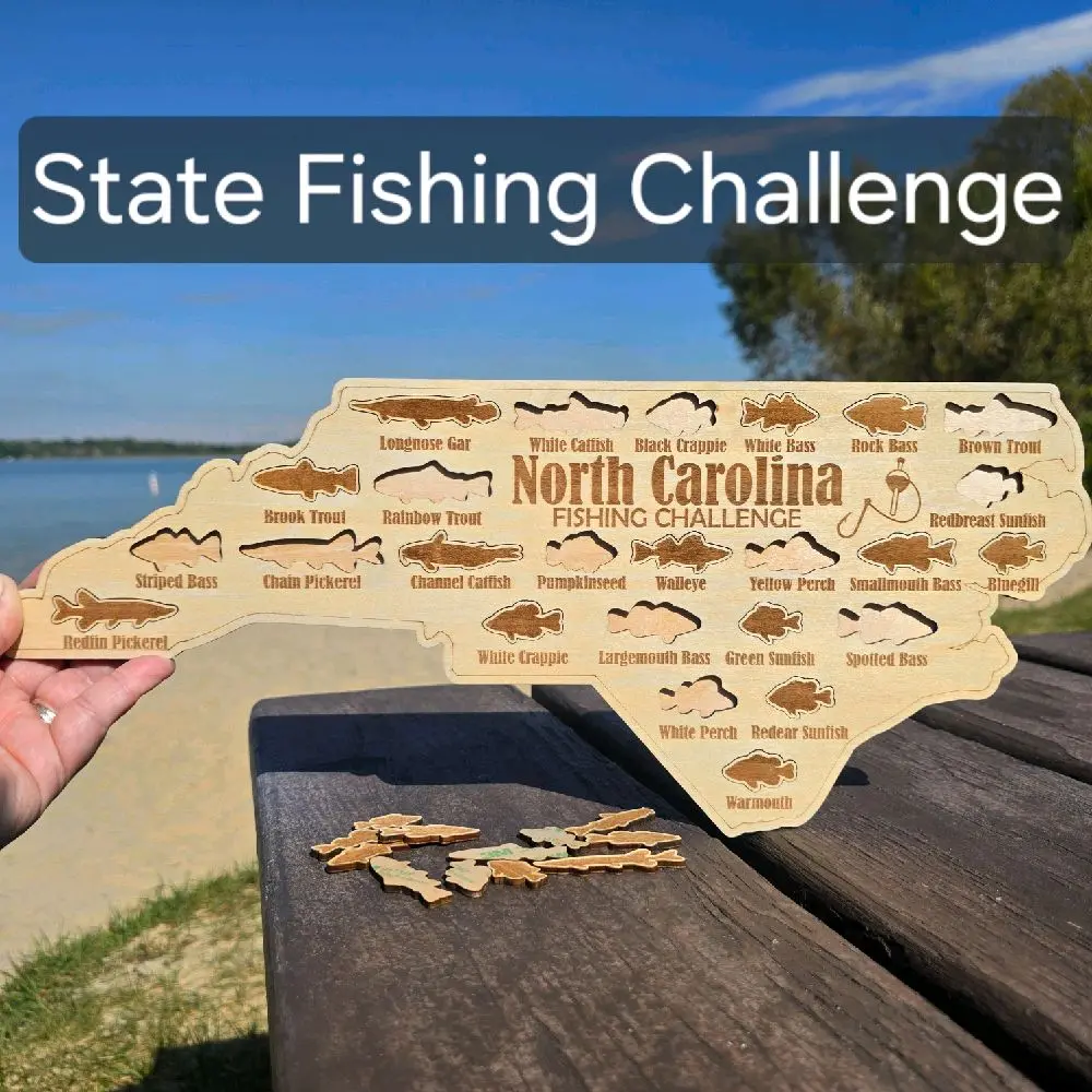 State Fishing Map-pick your state and track your catch!