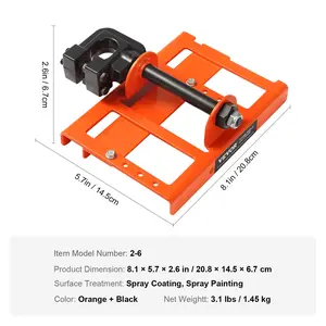 VEVOR Chainsaw Mill, Vertical Lumber Cutting Guide with 2-6 Cutting Width, Cast Iron Portable Timber Chainsaw Attachment, Lightweight Wood Timber Milling Attachment for Builders and Woodworkers