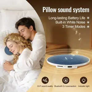 Pillow Speaker,Bluetooth Pillow	 Speakers for Sleeping,Ultra-Thin Under Pillow Speaker with White Noise Timer,Wireless Sleep Aid for Adult, mothersdaygift