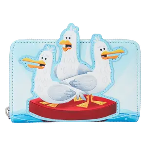 Finding Nemo Seagulls Mine Mine Mine Zip Around Wallet