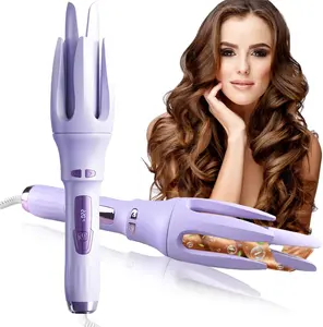 automatic hair curling iron,28mm hair curler,nagative ion automatic hair hair curl wand ,4 modes temperatures curling iron for women,hair styling tools  for home,back to school,hair curler