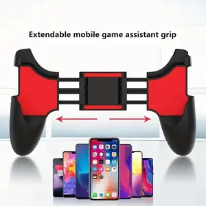 2024Adjustable Mobile Gaming Controller with Stand, External Handheld Gamepad for Various Phone Games - Easy Installation & Convenient Operation, Mobile Game Controller, Mobile Game Controller For Phone, Compact Design, Sturdy Stand, Comfortable Grip