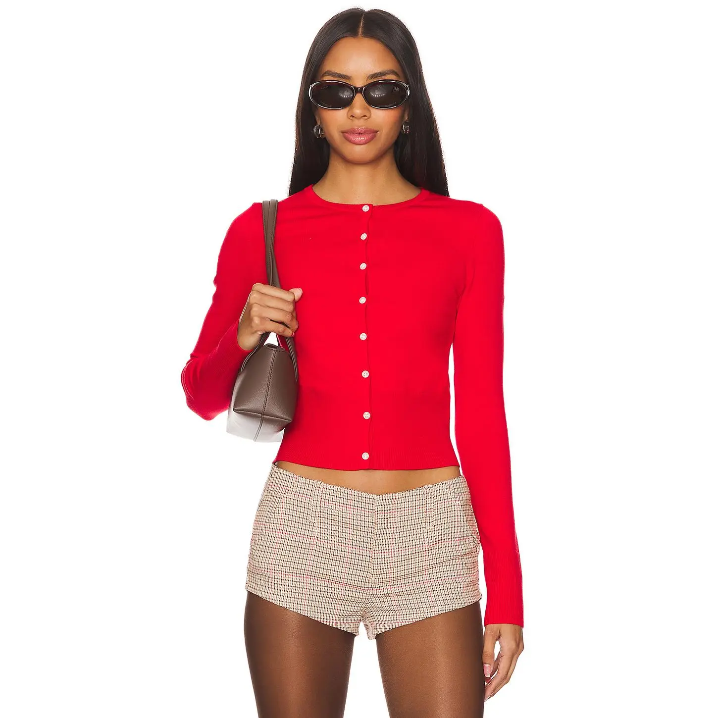 Lovers and Friends Scarlett Cardigan in Red