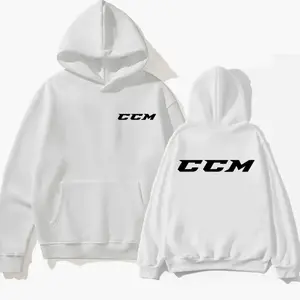 CCM Hoodie Hoodies Sweatshirt Men Winter Autumn Hooded Homens Hip Hop Pullovers Crewneck Streetwear 6D5