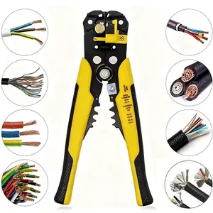 【SummerVibes】Heavy Duty 3-in-1 Wire Stripper Crimper Cutter Tool, Cut 10-24 AWG Electrical Wires - Multi-Function Plier for Automotive & Household Use