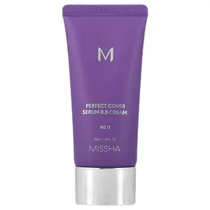 Missha Perfect Cover Serum B.B Cream, No. 17 Fair, 1.18 fl oz (35 ml)