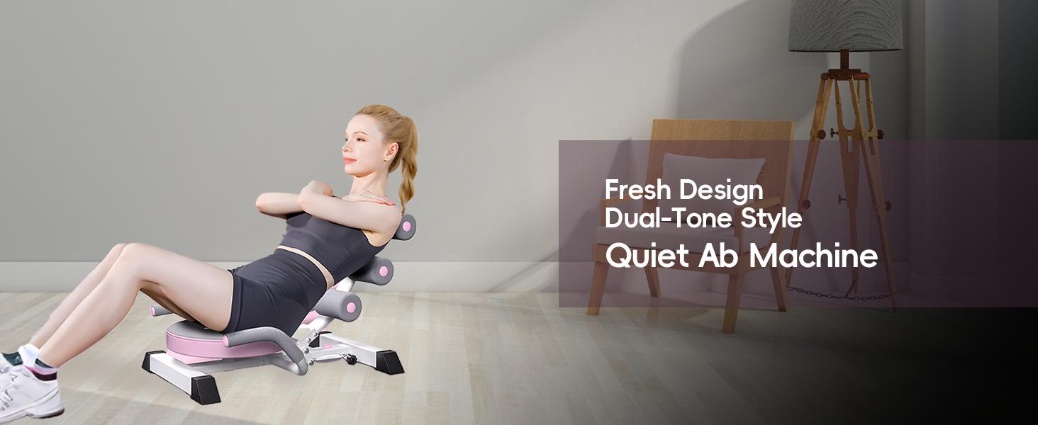 Ab Machine,Ab Workout Equipment,Sit Up Machine & Exercise Equipment,Ab Crunch Machine for Stomach Workout,Ab Core Trainer Abdominal Machine for Home Gym sport Foldable workout machine folding,gym stuff,at home gym equipment