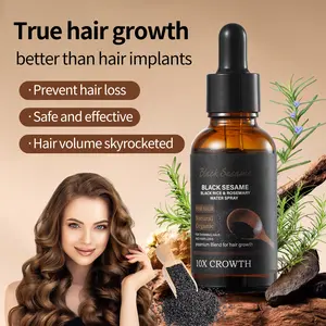 【FDA-approved Hair Growth Essence】Rich in natural ingredients like black sesame and rosemary, this essence nourishes your scalp and promotes the growth of healthy hair. |Hair Growth|Hair Loss|Hair Care|Hair Growth Essence|Hair Tonic