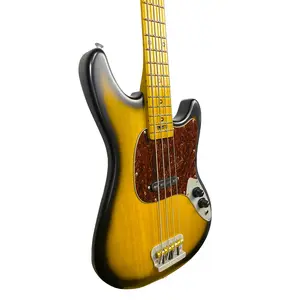 Woodcraft electric guitars AmpMaster 4 Bass short scale 30 Two Tone Burst