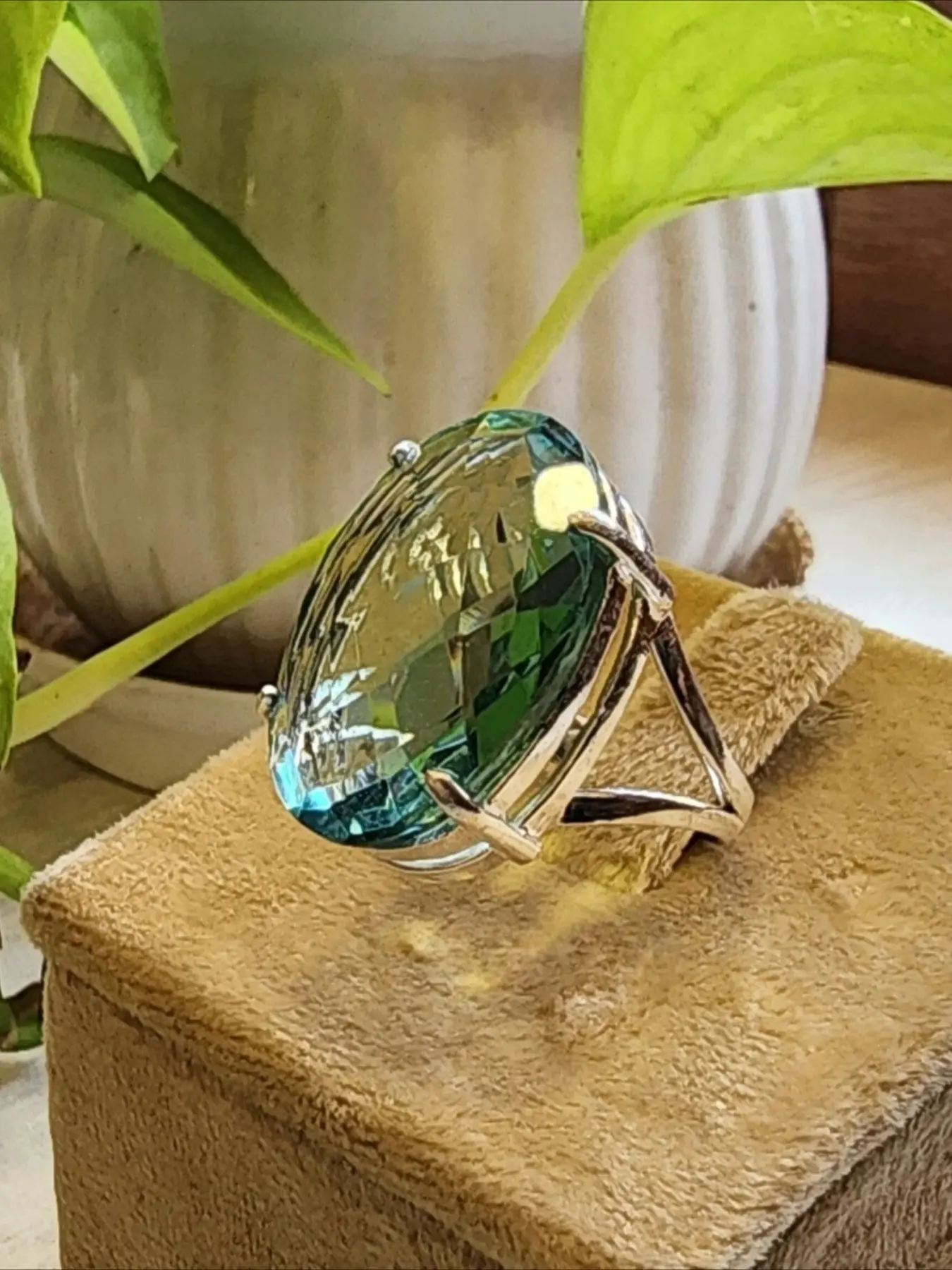 Vintage Elegant Chic Boho Luxurious Extremely Exaggerated Polygon Blue Cubic Zirconia Marquise Cut Ring Cz Engagement Ring for Women Charm Wedding Engagement Ring Bridal Jewelry Christmas Valentine's Day Anniversary Gifts Fashion Engagement Rings