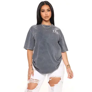 111 Angel Number Tunic Top - Grey/combo