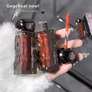 Gege Watery Mirror Glossy Lip Glaze, Non-Sticky Long-Lasting Lip Makeup, Ideal Perfect'S Day Or Mother'S Day Gifts, Cosmetic, Lip Products