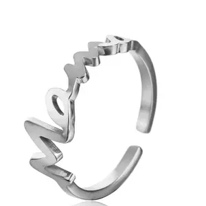 MAMA Adjustable Ring - Simple Design with 'MAMA' Text, as shown in the Image