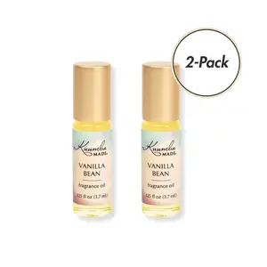 Kuumba Made Vanilla Bean Fragrance Oil - 2 Pack ($25 value)