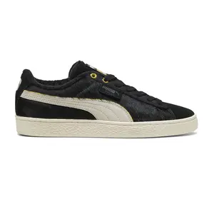 PUMA Mens X Felix The Cat Suede Lace Up Sneakers Shoes Casual - Black