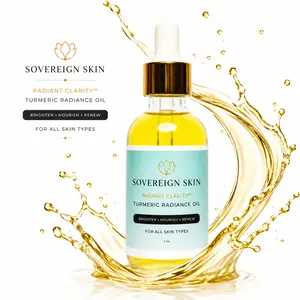 Sovereign Skin RoyalClarity Turmeric Radiance Oil – Brightening, Balancing & Nourishing Facial Oil for Healthy, Glowing Skin