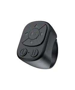 Scrolling Ring - Remote Control for TikTok, Bluetooth Page Turner Ring Scroller for iPhone iPad, Camera Shutter Short Video and Music Remote Controller, iOS Android Phone Compatible