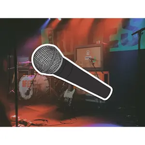 Microphone Sticker