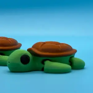 3D Printer Cute Turtle