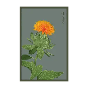 Safflower Flower Seeds Packet