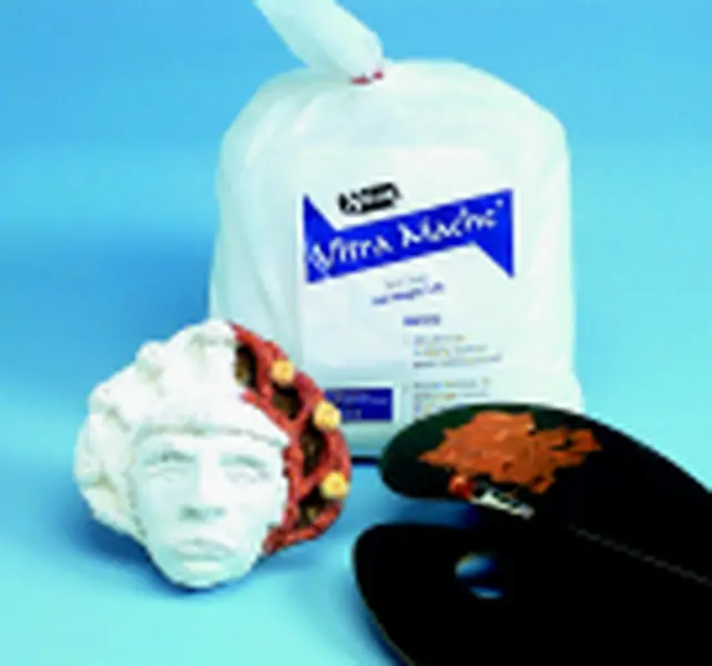 Sax Non-Toxic Ultra Mache - 24 Lbs White, High-Strength, Easy-to-Use, Flexible, Blends with Water, Compatible with Decorative Papers for DIY Pottery & Ceramics Projects, Ease