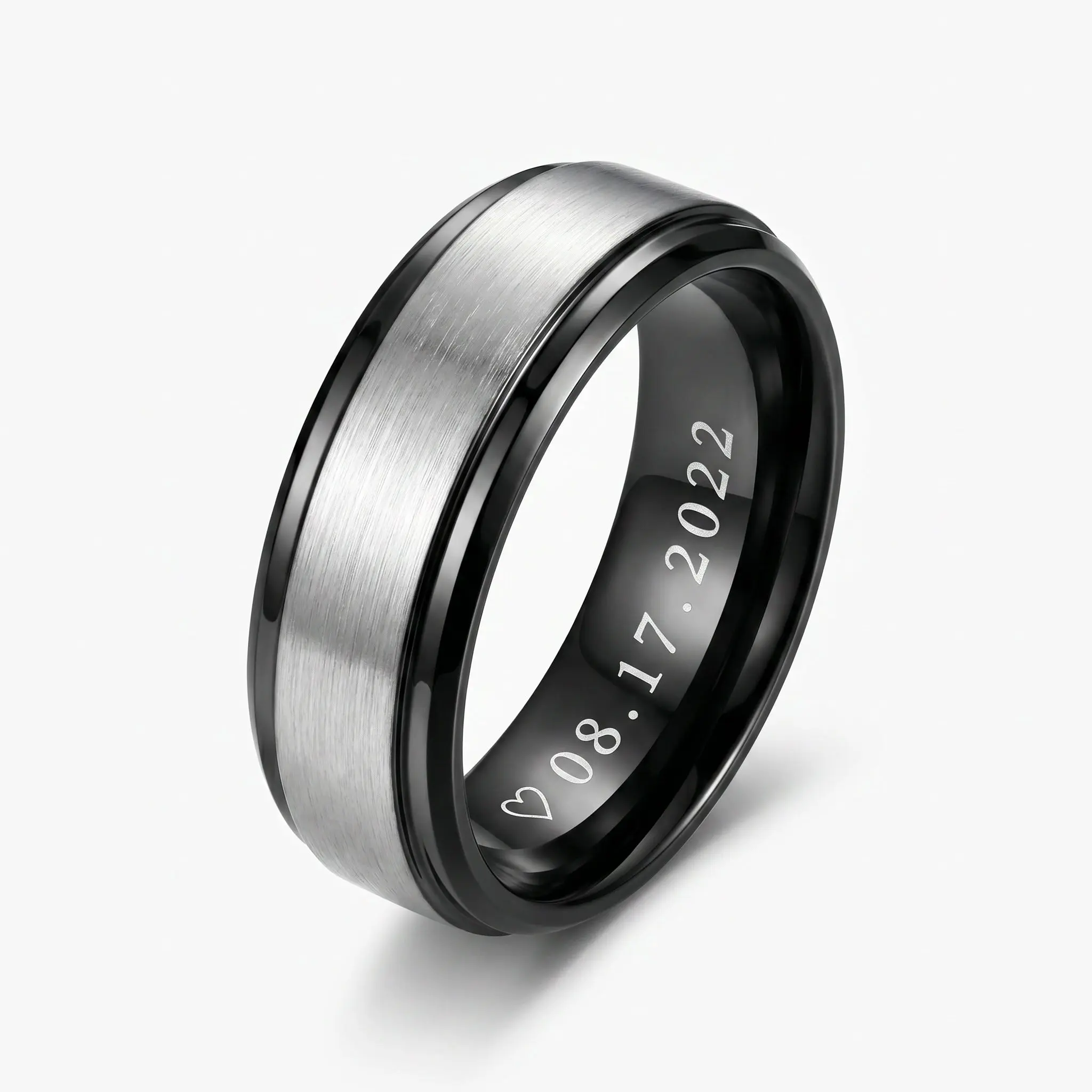 Silver Promise Ring for Men Silver Promise Ring for Men