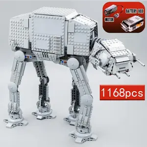 Republic Dropship with At-Ot Walker Building Toy, Detailed Design, Perfect Gift for Kids, Durable Material, Fun Playtime Companion