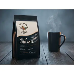 Misty Highlands (Honduras single-origin) Artisan roasted coffee beans. We don't roast until you order to ensure we get the freshest coffee right to your doorstep.