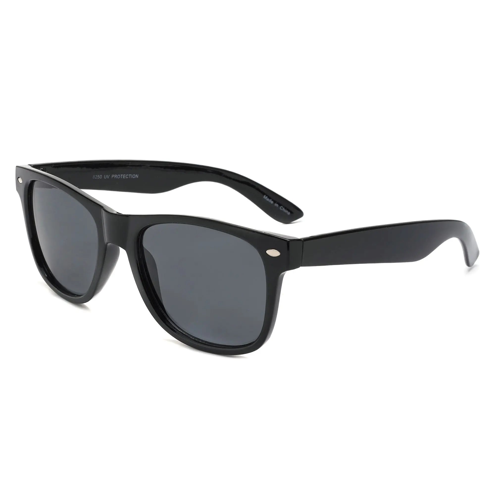 Edge — Black Classic Wayfarer Sunglasses