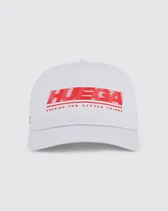 Tidal Nylon Hat | White