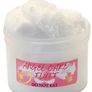 Angel Cake Fluff 8 oz Cloud Slime - Birthday Cake Scented with Fun Freebies with every order!