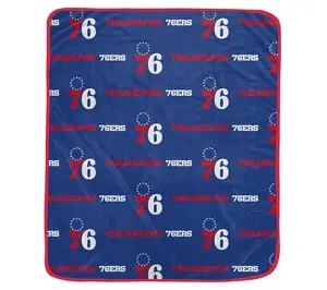 Pegasus Sports NBA Repeat Logo Wordmark Ultra Soft Blanket