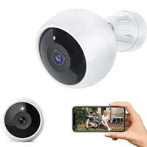 2K Camera Security Wireless Outdoor, Battery WirelessWiFi Cameras for Home Security, Al Motion Detection,NightVision, Motion Detection, Two-Way Audio, Local SD Card/Cloud Storage, Smart security camara