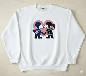 Heated Rivalry Beagle Puppy Tshirt, Shane Hollander and Ilya Rozanov Sweatshirt