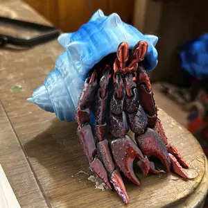 3d printed hermit crab