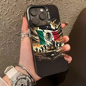 Mexican Heroes Day Case for iPhone 17 Pro Max Plus Air/ 16 15 14 Pro Max 13 12 11 XR XS Plus Shockproof Drop Protection Durable PC Smartphone Cover Protector Screen Protector