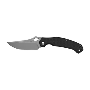 DOTS GEAR Saffire brand Chameleo Liner Lock Knife, 3.38" 8Cr14MoV Stonewash or PVD Upswept Point Blade, FRN Handle, Ball Bearing Pivot System, Ideal for Everyday Carry