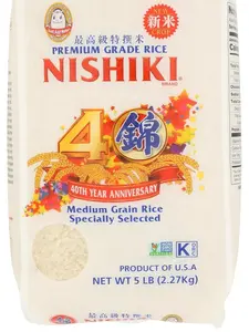 Nishiki Medium Grain Rice, 80 Ounce