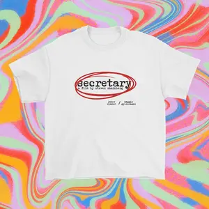 Secretary Movie Shirt Secretary 2002 Movie Shirt Secretary 2002 Baby Tee Y2k Baby Tee Graphic T Shirt Movie Print Y2K Print Y2K Top