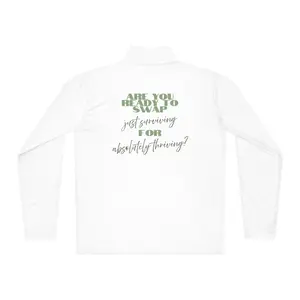 Lightweight quarter-zip pullover